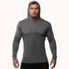 Sudaderas con capucha para hombres Sudaderas Verano Delgada Manga larga con capucha Tamaño europeo Fitness para hombres Deportes Ocio Entrenamiento para correr Gimnasio 100% suéter de algodón 230920