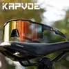 Lunettes extérieures Kapvoe violet P lunettes de cyclisme ochromiques Sport hommes lunettes de soleil vélo vélo femme UV400 lunettes 230921