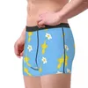 Mutande Pikmin Gioco colorato Giallo Homme Mutandine Intimo da uomo Stampa Pantaloncini Boxer