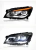 BMW 7シリーズ2009-20のヘッドランプ15アップグレードLED F02スタイリングヘッドライトLEDデイタイムライトハイビームアクセサリー