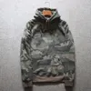 Hoodies للسيدات عالية الجودة الخريف ملابس خريفية شباب بلوزات القطن فضفاضة العسكرية الفاخرة الكورية للنساء ملابس الملابس الممولة الممولة هوديي