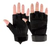 Fünf Finger Handschuhe Militärische Taktische Antiskid Outdoor Cover Finger Fäustlinge Winter Thermal Männer Kampf Leder Schwarz Männlich Fahrrad 230921