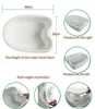 Уход за ногами QUALITY FOOT SPA PLASTIC BASIN ванночка для ног для детокс-спа или аппарата для ионной очистки 230920