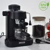 4 Cup Espresso/Cappuccino Maker Black Coffee Kitchen Appliances Home