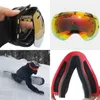 Lunettes de ski avec lentille double couche magnétique Ski Anti-buée UV400 Snowboard pour hommes femmes lunettes lunettes 230921