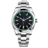 Erkek Rolaxs Watches Luxury Mens Watch Seri Serisi 40mm Safir Ayna Master 116900 Otomatik Mekanik Hareket Paslanmaz Çelik Su Geçirmez Exp Bilekleri HBET
