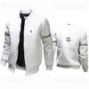 Men's Hoodies Sweatshirts Firefighter Rescue Team Printing Fashion 2023 New Men's Flight Jacket Round Collar Solid Cotton Long Sleeves Tracksuits Coat T230921