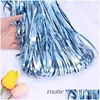 Other Event Party Supplies Top Matte Birthday Decoration Backdrop Foil Tassel Fringe Curtain Kids Adt P O Booth Baby Shower Weddin Dhbek