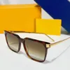 мужские дизайнерские солнцезащитные очки Мода на открытом воздухе Классический стиль Очки Ретро Унисекс Очки Спорт Вождение Несколько стильных оттенков С коробкой Z1667E