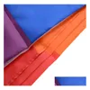 Bannervlaggen 3X5Ft 90X150Cm Regenboog en spandoeken Lesbische Gay Pride Lgbt-vlag Polyester Colorf voor decoratie Sn618 Drop Delivery Home G Dh36T