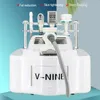 Newest 5 in 1 Cellulite Blasting Body Sculpture 40K Cavitation Machine RF Skin Firming Anti-aging Lymphatic Drainage Facial Massage 5 Handles Machine