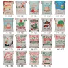 Bag Christmas Drawstring Bags Large Size Santa Sacks Bag Party Favor Supplies Canvas bagXmas Decorations i0921