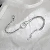 Link bransoletki moda okrągła koralika łańcuch łańcucha Bransoletka Bransoletka dla kobiet dziewczyny urocza biżuteria imprezowa SL104