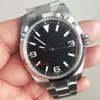 Toppsäljning av högkvalitativa armbandsur BP Maker Perpetual 39mm Black Dial 214270 Explorer No Date Asia 2813 Mekanisk automatisk PRA284U