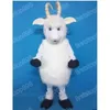 Halloween White Sheep Mascot Costume High Quality Cartoon Anime theme character Adults Size Christmas Party Outdoor Advertising Outfit Suit