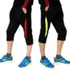 2018 pantalones de entrenamiento de fútbol para hombres joggings fútbol recortado 3 4 pantalones hombres deportes correr fitness pantalones bolsillo pantalones de chándal 221c