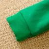 Rompers Noel Bebek Giyim İlkbahar ve Sonbahar Yeşil Elf Tarzı Uzun Kollu Pamuklu Erkek Kız Kızlar Şapka Seti 230920