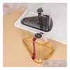 Packing Boxes Wholesale Transparent Plastic Cake Box Cheese Triangle Cakes 3 Color Blister Case Restaurant Dessert Packaging Boxs Sn Dhbdh