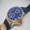 Orologio da uomo di vendita superiore quadrante blu in acciaio inossidabile movimento automatico orologio da polso da uomo orologi meccanici UN09206G