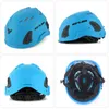 Capacetes de ciclismo Capacete de escalada Capacete de segurança de ciclismo com farol earmuff lanterna traseira pontos de fixação para caminhadas equipamentos de escalada 230921