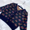 Детский кардиган с v-образным вырезом, жаккардовый детский свитер с буквами, размер 100-150 см, вязаная куртка с длинными рукавами для девочек и мальчиков, 20 сентября