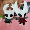 Plush Keychains 24Pcs/Lot 9cm Game Hollow Knight Cosplay Plush Dolls Kids Gift Keychain Pendant Accessories For Fans Doll Toy Wholesale 230921