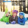 Óculos de esqui Findway Kids Máscara Anti UV Nevoeiro OTG compatível com capacete de snowboard esportes de inverno 230920