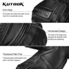 Ski Gloves KUTOOK Winter Goatskin Leather Mittens Thinsulate Snowboard Thermal Warm Skiing Waterproof Men Women 230920