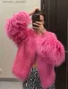 Futra kobiet faux fur monmoira zima 16 kolorów 5xl faux futra płaszcze i kurtki kobiety swobodne ciepłe okrągły szyję długie puszyste futra płaszcze żeńskie CWF0283-5 J230921