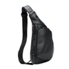 Torby na zewnątrz prawdziwa skórzana torba na męską torbę na ramię Męską Modną Modną Torba na piersi Crossbody Bag telefonu Outdoor Portable Pocket 230921