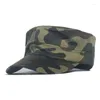 Berets 2023 Sommer Mode Männer Baseball Caps Taktische Armee Camouflage Flache Kappe Hüte Frauen männer Outdoor Visier Militärische Ausbildung camo