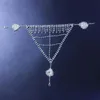 Seksowna łańcuch body Tassel Rhinestone Biełdak dla kobiet Łańcuch wiązki pasa Kryształowe majtki bielizny biżuterii Prezent 236m