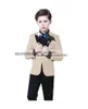 Men's Suits Boys Formal Toddler Kids Slim Fit Tuxedo 2-Pieces For Wedding (Blazer Pants) 2023 Children's