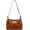 Totes Retro Metal Letter Decor Hobo Bag Novelty Y2K Shoulder Bag women crossbody bag fashion handbag