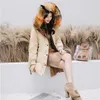 Women's Trench Coats Parka Women 2023 Winter Hooded Warm Female Ladies Woman Outerwear Windbreaker KK2683 X