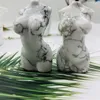 Decorative Figurines Natural Stone Sex Lady Model Statue White Turquoise Goddess Figurine Women Body Carved Craft Healing Crystal Decor