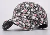 Bollmössor Solskyddsmedel Baseball Rose Floral Print Cap för kvinnor Casual Sport Caps Casual Fashion Dome Hats Golf Hat Beach Hat Drop Ship 230921