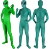 Catsuit kostümleri unisex çocuklar yetişkin et alien cosplay kostüm zenta bodysuit takım elbise tulumlar cadılar bayramı pervane