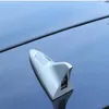 Auto pinna di squalo lampada flash solare antenna radio cambio luci decorative avvertimento posteriore ala del tetto posteriore luci a led 238O