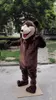 Brown Grizzly Bear Mascot Adult Costume Deluxe Material Custom Bear Mascotte Outfit Suit Fancy Dress 41171