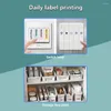 Portable Mini Printer Thermal Paper Label Sticker Maker Machine 1200mAh Inkless For Wireless Office Printing