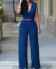 Womens Jumpsuits Rompers 2023 Neu Frauen Overall Dame Ärmellose Strampler Weibliche Overall Body Bodycon Party Streetwear Outfit Kleidung Party Playsuit L23092