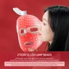 Maschera facciale LED senza fili 7 colori Terapia fotonica leggera Maschera di bellezza per il viso Sbiancamento della pelle Sollevamento Acne Rimozione delle rughe Strumento di bellezza Ringiovanimento del viso