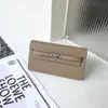 Una borsa di lusso kaily Nuovo modello di palma da donna Woc Portafoglio Mini Borsa in pelle di vacchetta Borsa a tracolla con una spalla ZQFJ