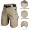 Men's Shorts Summer Men Cargo Comfortable Fastener Tape Pocket Tactical Casual Knee Length Sportswear