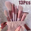 Outils de maquillage 13 pièces ensemble de pinceaux de maquillage maquillage pinceau correcteur Blush poudre pinceau ombre à paupières surligneur fond de teint pinceau cosmétique outils de beauté 230921