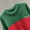 x0922 MENS SWEATERS SWEAT MALE Projektant Alllover Litera Quality Technotopeła Swetery drukowane Otton Knit Crewneck mężczyzn Women Letter Paris Sportswear More St