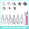 Иглы для татуировки MTS Nano Micro Crystal Needle Spiral Mouth Electric Skin Mini стерильный профессиональный бытовой портативный инструмент 230921