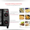 Piccolo forno elettrico multifunzionale per uso domestico Mini controllo indipendente della temperatura Mini forno per cuocere torte Accessori da cucina