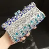 Evening Bag S Clutch Purse Red Minaudiere Bag For Party Wedding Crystal Handbag Bridal Clutches Sparkle 230921